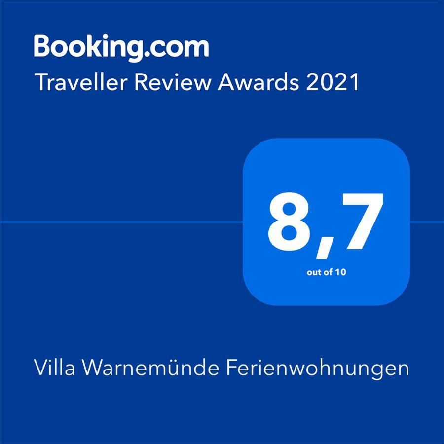 Villa Warnemuende Ferienwohnungen Rostock Extérieur photo